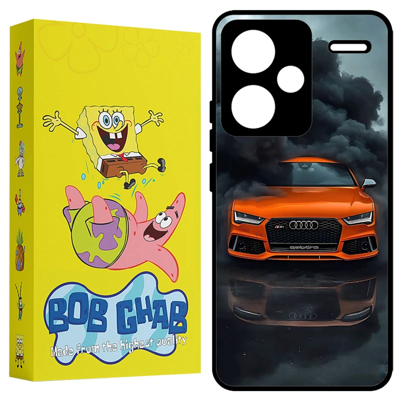 کاور باب قاب طرح ماشین مدل BCPN13PL مناسب برای گوشی موبایل شیائومی Redmi Note 13 Pro Plus