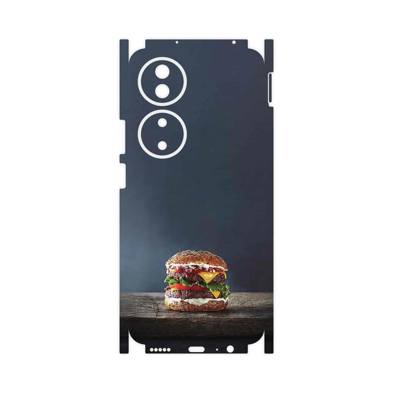 برچسب پوششی ماهوت مدل Hamburger-FullSkin مناسب برای گوشی موبایل آنر X7b