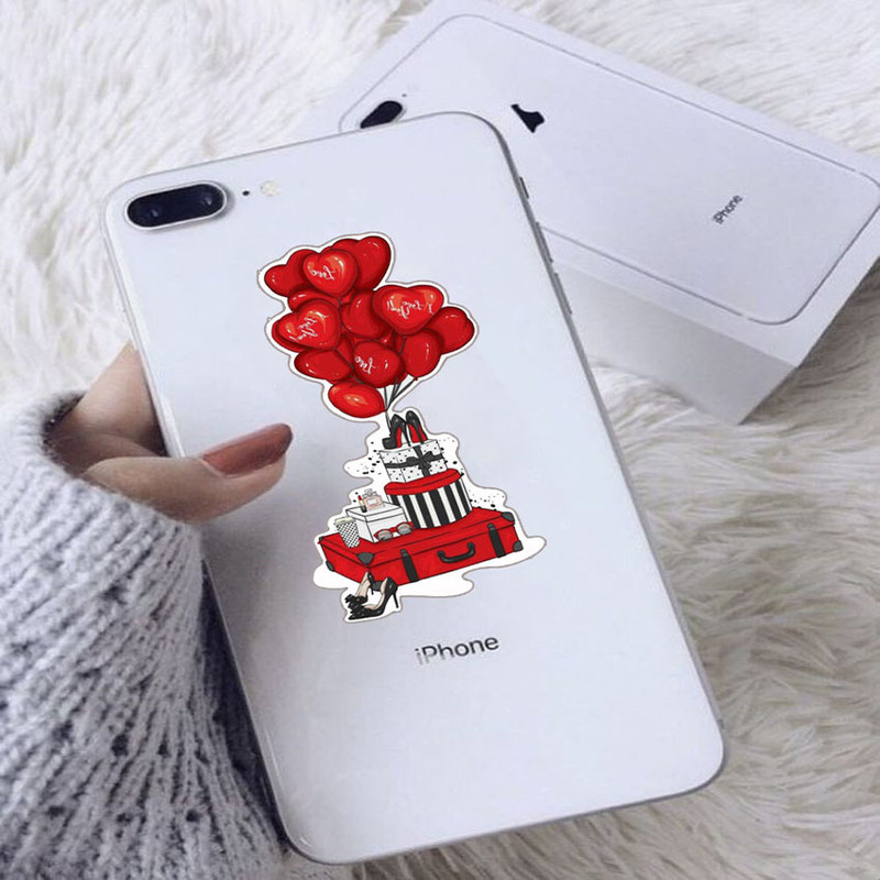 استیکر لپ تاپ طرح love کد 22