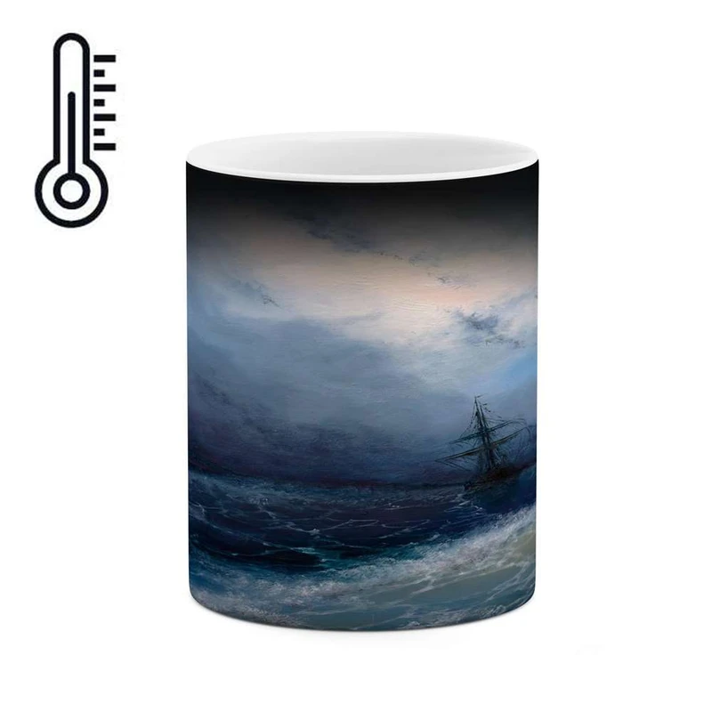 ماگ حرارتی کاکتی مدل نقاشی کد mgh13545