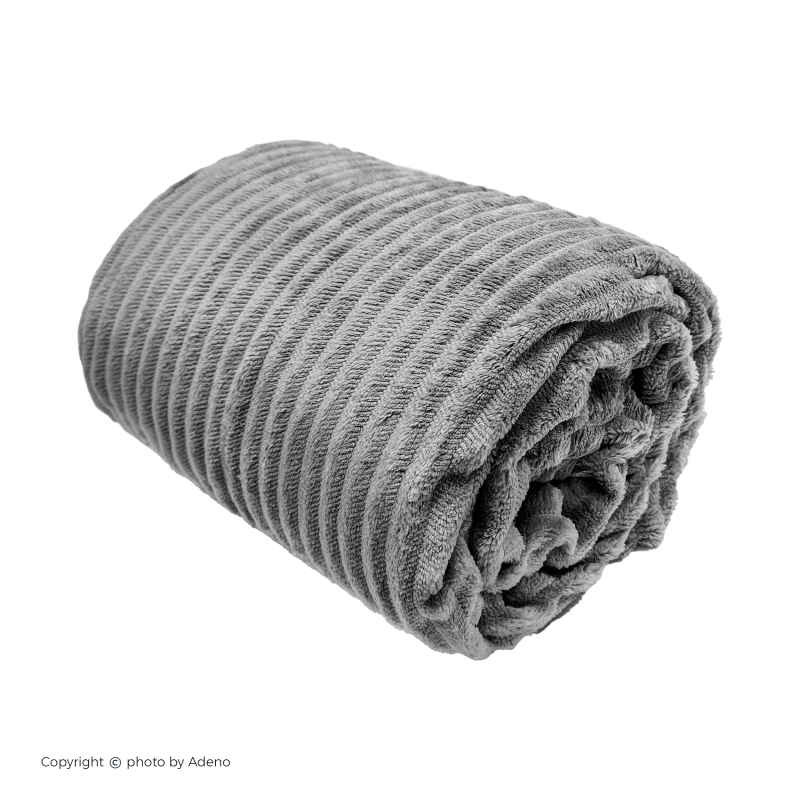 ملحفه مخمل آدنو کد PM01 دونفره سایز 180x200 سانتی متر