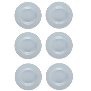 بشقاب خورش خوری چینی زرین ایران مدل ایتالیا بسته 6 عددی