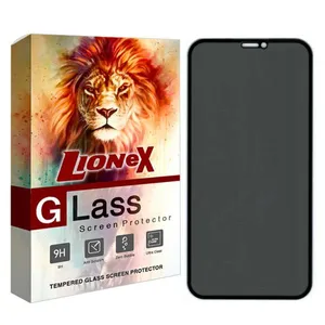 محافظ صفحه نمایش حریم شخصی لایونکس مدل PFLI مناسب برای گوشی موبایل اپل iPhone X