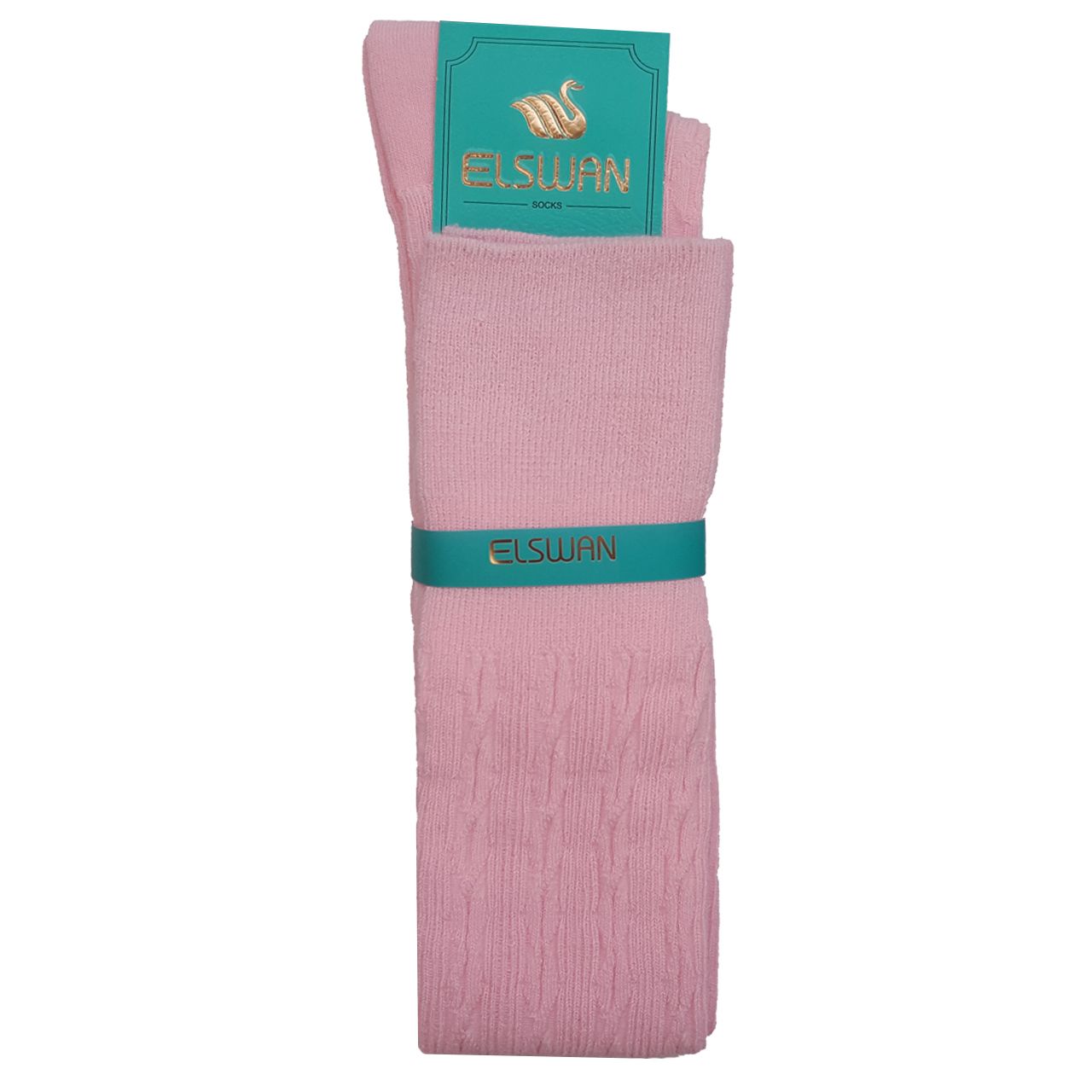 جوراب بلند زنانه ال سون طرح بافت کد PH73 - - 37