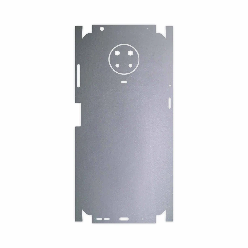 برچسب پوششی ماهوت مدل Matte-Silver-FullSkin مناسب برای گوشی موبایل نوکیا G20