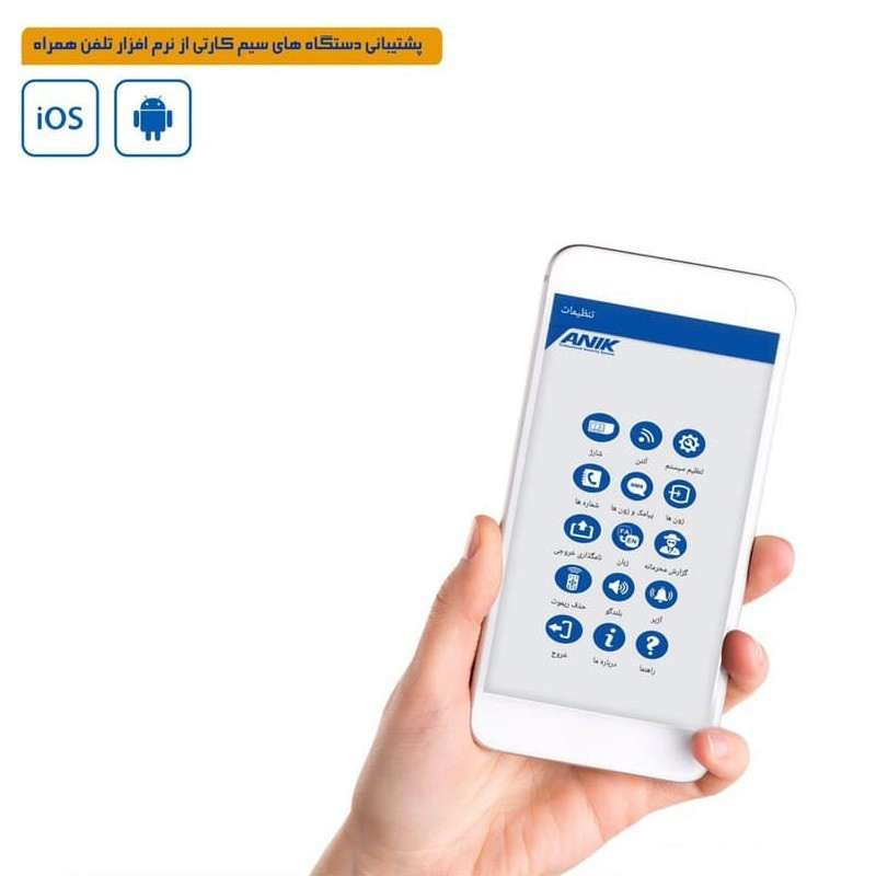 دزدگیر اماکن آنیک مدل 670 3pir
