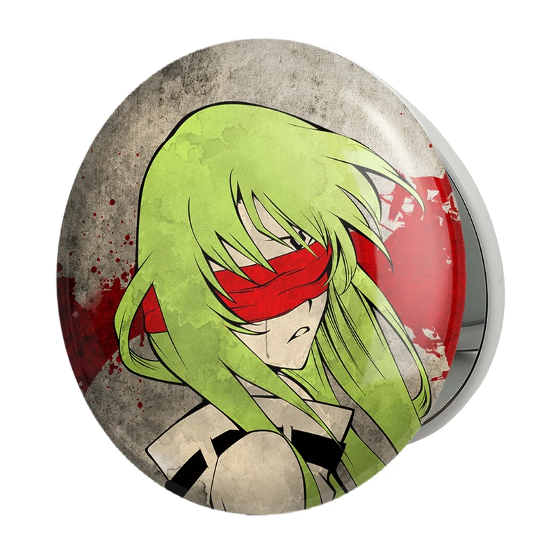 آینه جیبی خندالو طرح سی سی انیمه کد گیاس Code Geass مدل تاشو کد 13063 