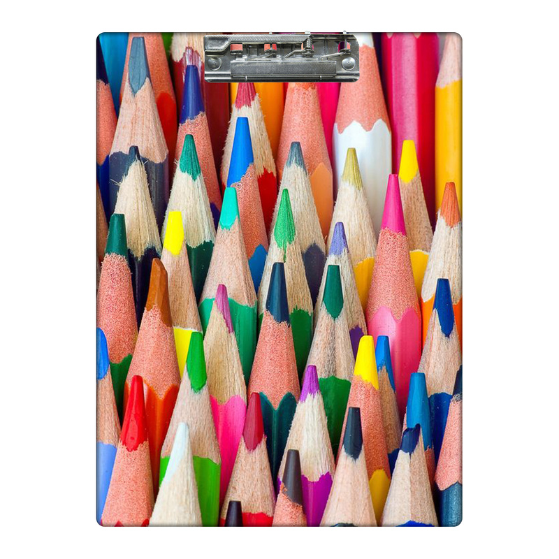 تخته شاسی طرح مدادهای رنگی کد 8914928 سایز A4