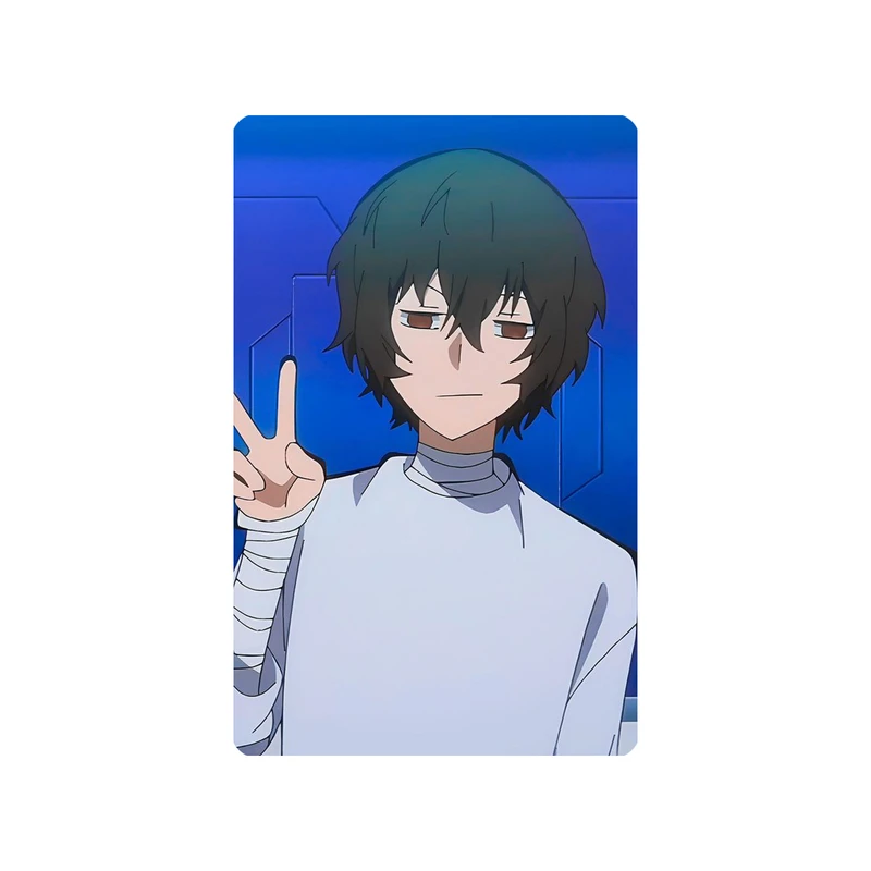 استیکر کارت مدل سام نگار طرح Bungo Stray Dogs Osamu dazai کد SP1833 مجموعه 6 عددی