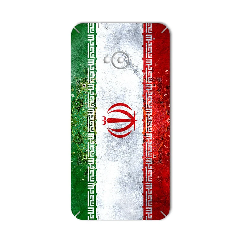 برچسب تزئینی ماهوت مدل IRAN-flag Design مناسب برای گوشی HTC M7