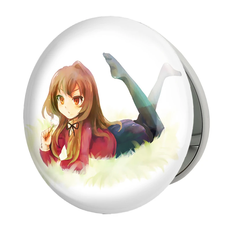 آینه جیبی خندالو طرح تایگا انیمه تورادور مدل تاشو کد 32508