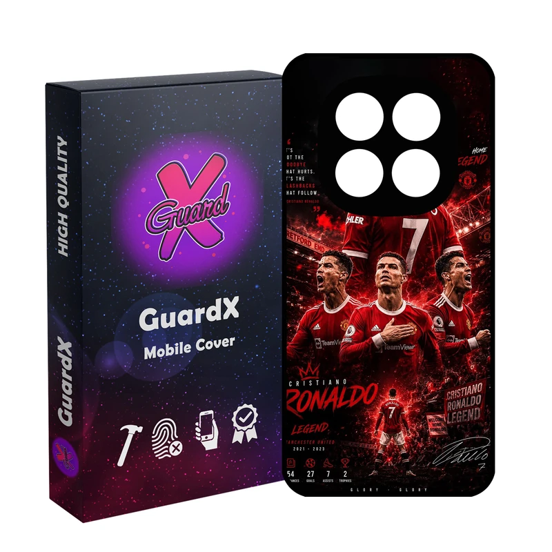 کاور گارد ایکس طرح Ronaldo مدل 11091 مناسب برای گوشی موبایل شیائومی Redmi Note 14 Pro 4G
