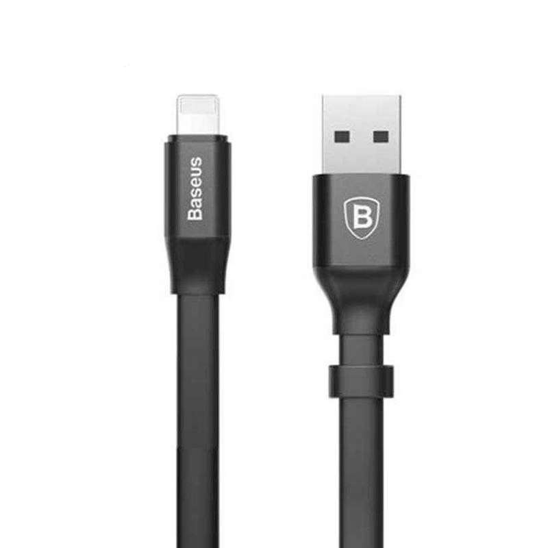 کابل تبدیل USB به لایتنینگ باسئوس مدل CALMBJ-A01 طول 0.23 متر