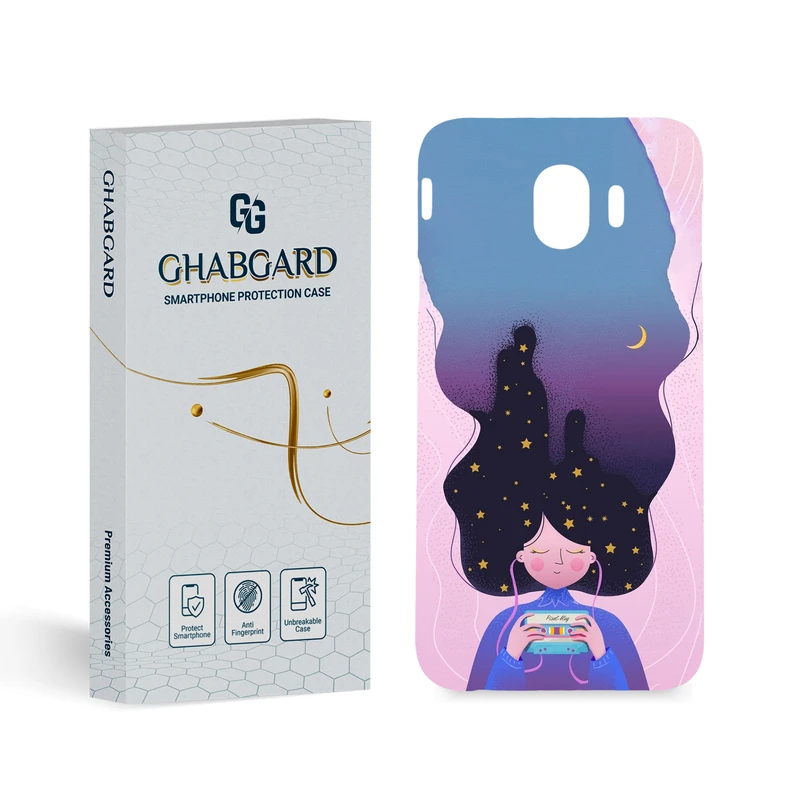 کاور قاب گارد مدل دخترانه مناسب برای گوشی موبایل سامسونگ Galaxy J4 2018