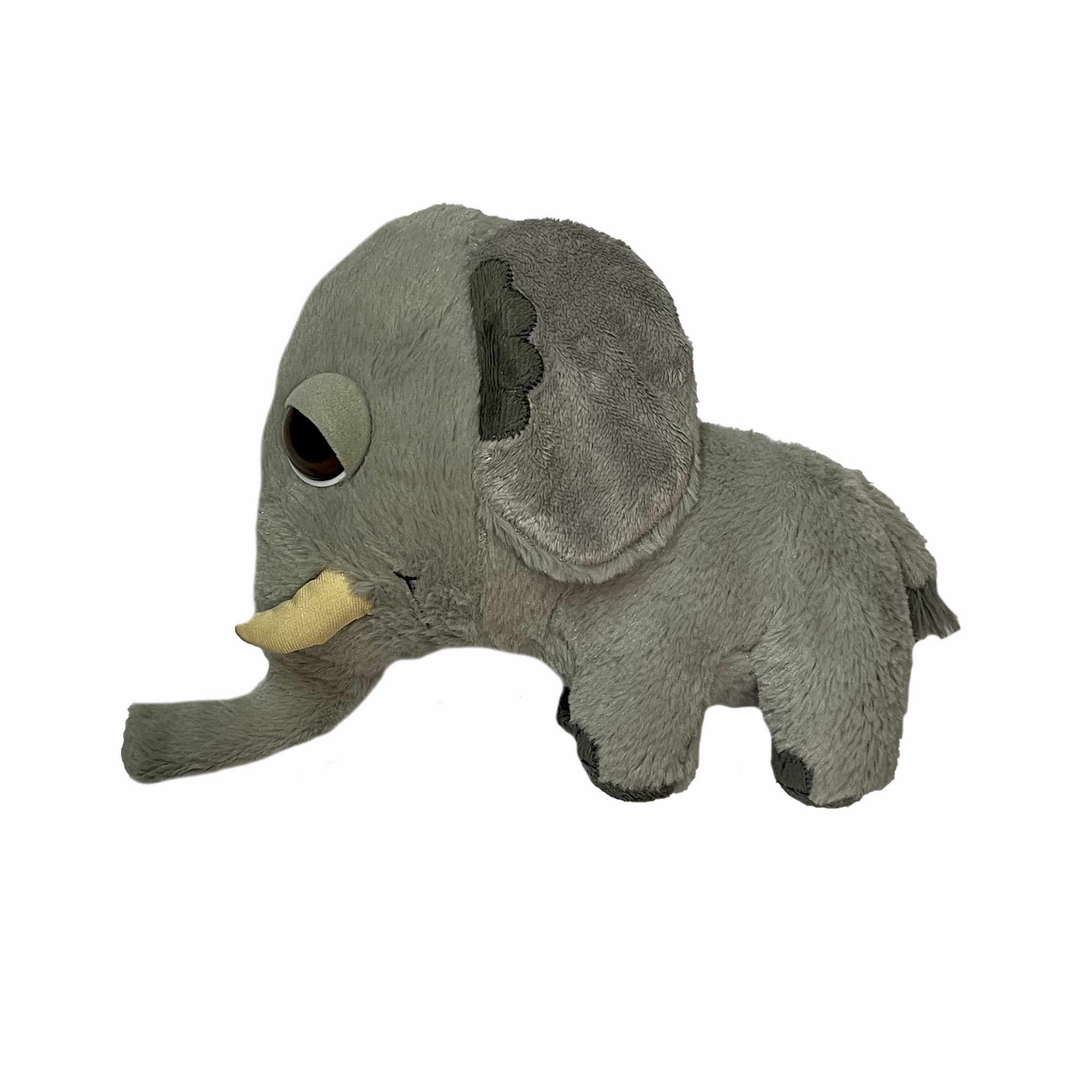 عروسک طرح فیل مدل Protected World Elephant کد SZ10/664 طول 26 سانتی‌متر