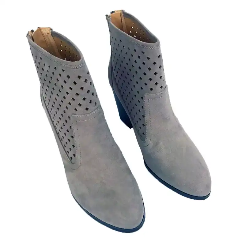 نیم بوت زنانه کاری بلو مدل Karin Perforated