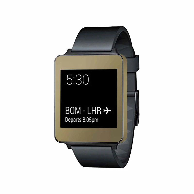  برچسب ماهوت طرح Matte-Gold مناسب برای ساعت هوشمند ال جی G Watch