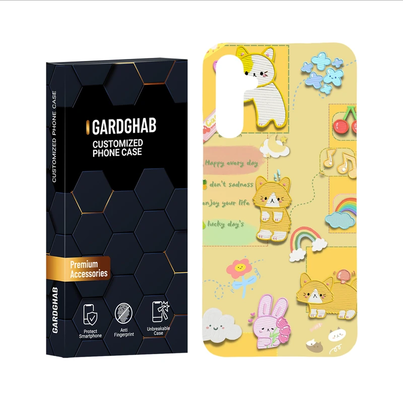 کاور گارد قاب مدل فانتزی مناسب برای گوشی موبایل سامسونگ Galaxy A34