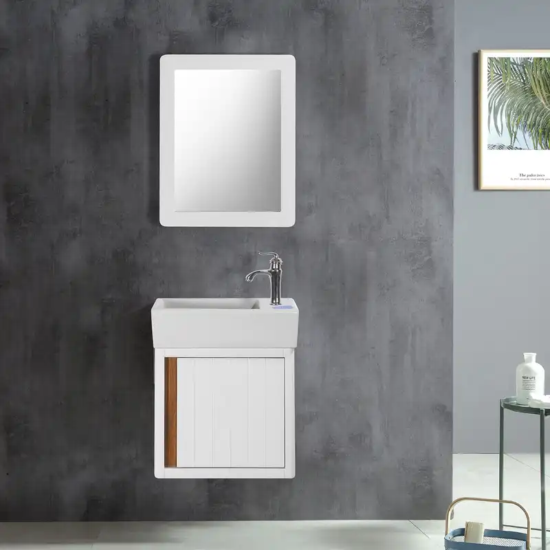 ست کابینت و روشویی الین مدل آندره به همراه آینه