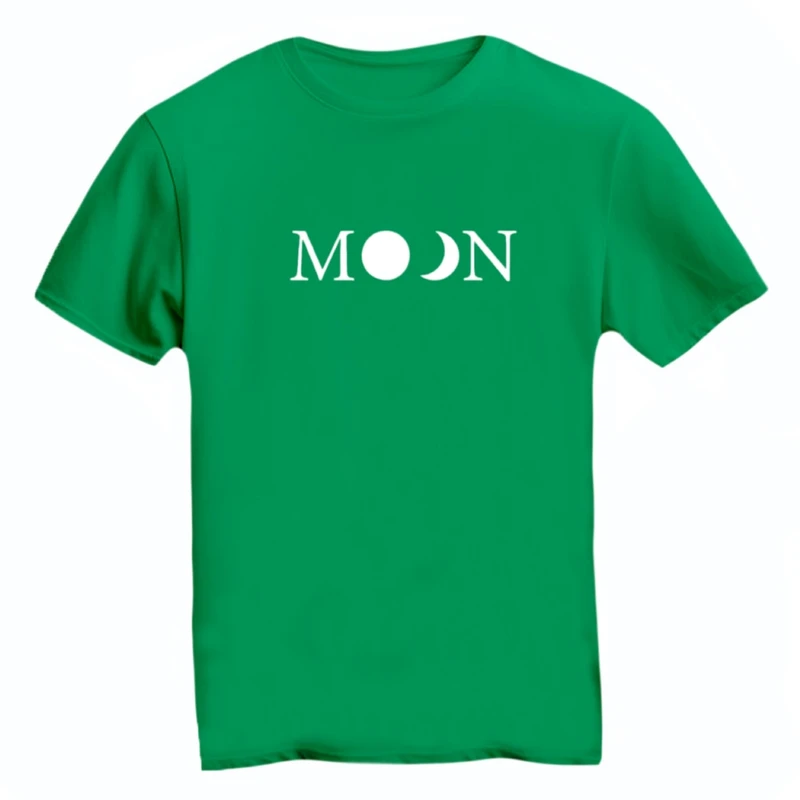 تی شرت آستین کوتاه زنانه مدل نوشته ماه کد 1