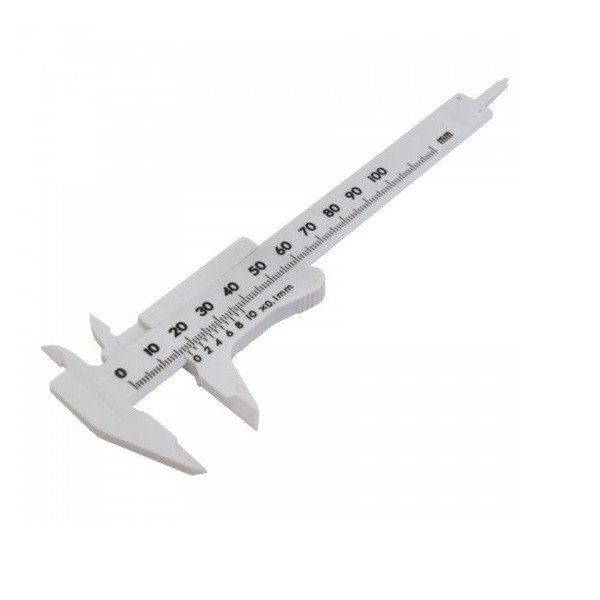 کولیس پلاستیکی مدل RDC10 گستره 0-100 میلی متری کولیس پلاستیکی مدل RDC10 گستره 0-100 میلی متری