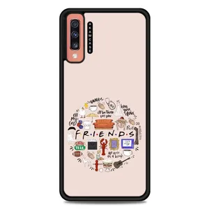 AKAM AMCWSGA70-FRIENDS3 Cover For Samsung Galaxy A70