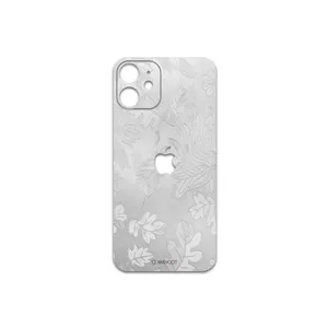 MAHOOT Silver-Wildflower Cover Sticker for Apple iPhone 12 mini