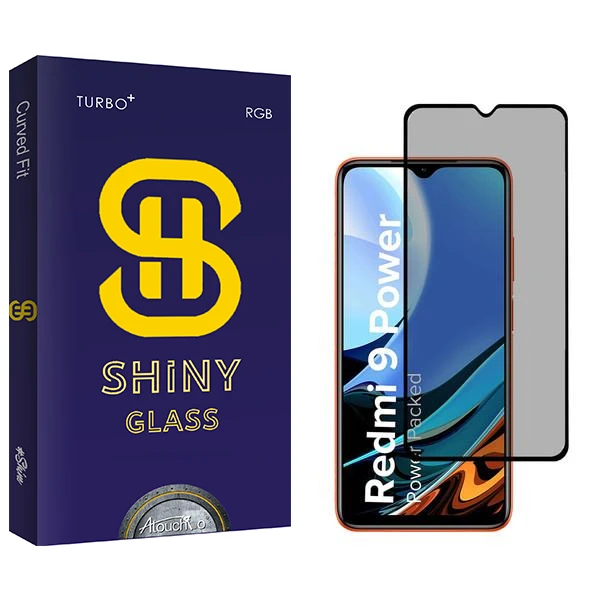 محافظ صفحه نمایش حریم شخصی آتوچبو مدل Shiny مناسب برای گوشی موبایل شیائومی Redmi 9 Power