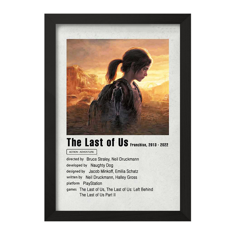 تابلو خندالو مدل آخرین بازمانده از ما (The last Of Us) کد F11251