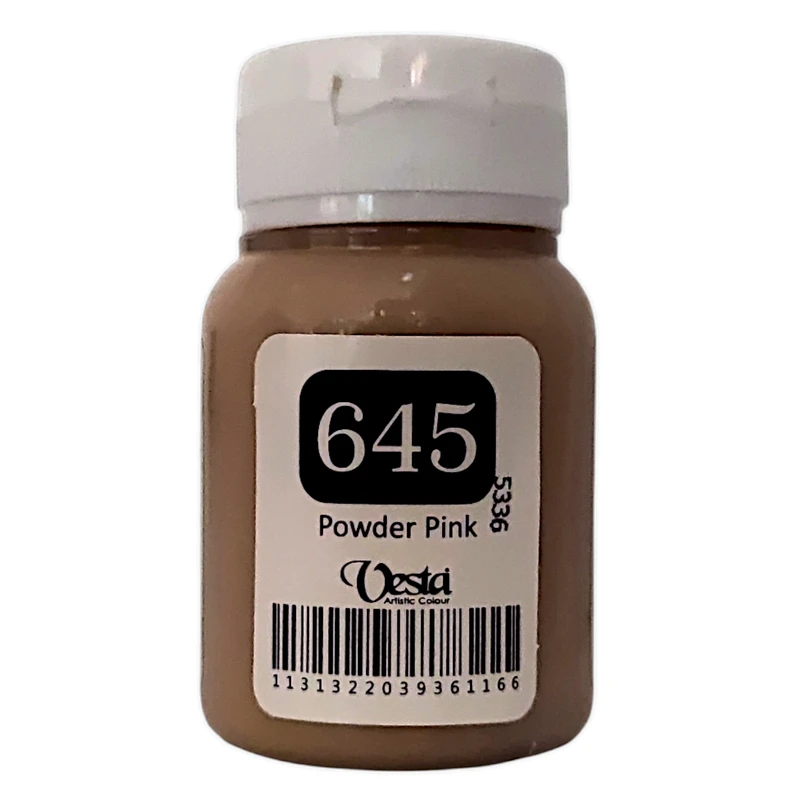 رنگ پارچه وستا مدل 645 حجم 60 میلی لیتر
