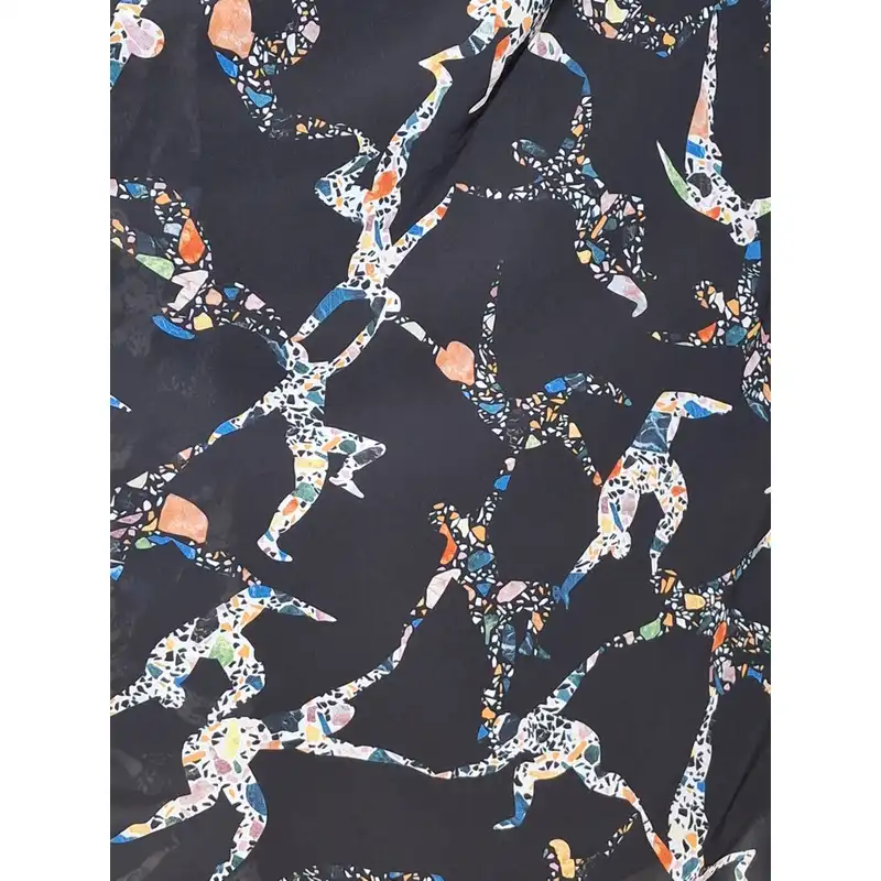 دامن کلوش زنانه مدل H99 رنگ مشکی