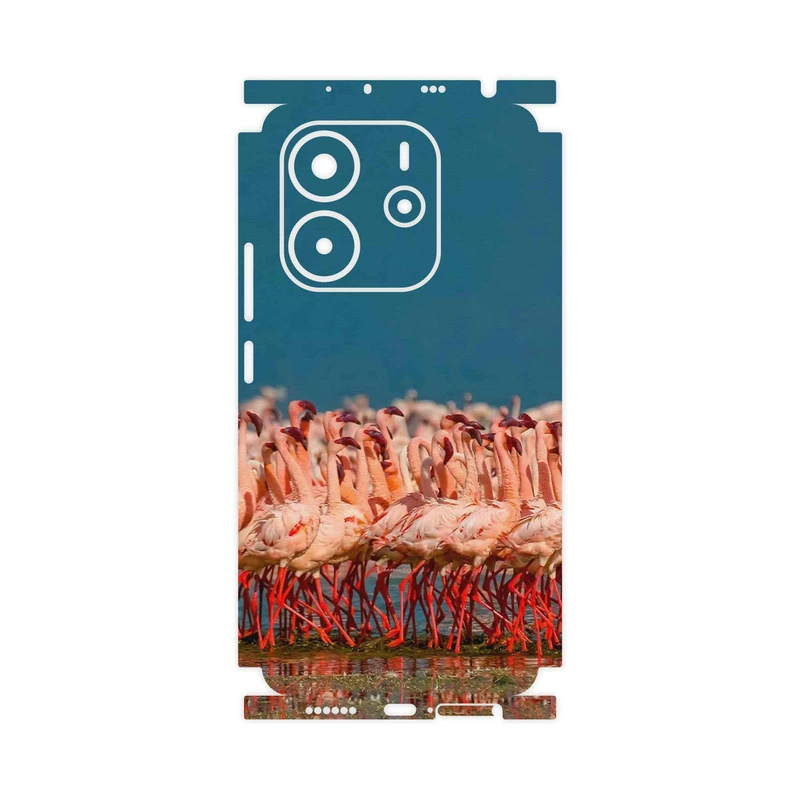 برچسب پوششی ماهوت مدل Flamingo-FullSkin مناسب برای گوشی موبایل شیائومی Redmi Note 14 4G