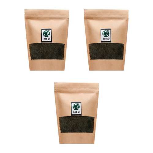 سبزی آماده قورمه سبزی سرخ شده و خشک شده - 250 گرم بسته 3 عددی
