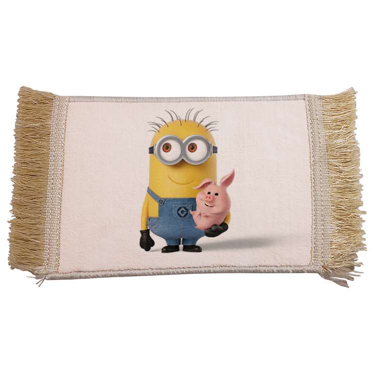 فرش ماشینی دیوارکوب مدل مینیون کد 18