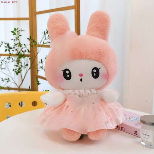 عروسک مدل ملودی گوش دراز ارتفاع 35 سانتی متر