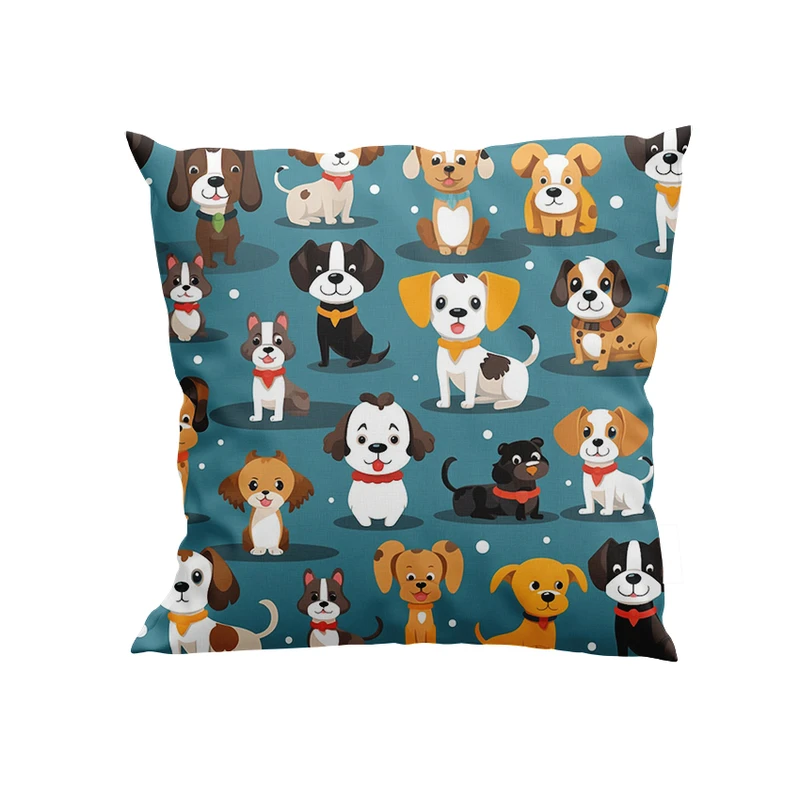 کوسن پاد آفرین مدل سگ ها کد DKK795