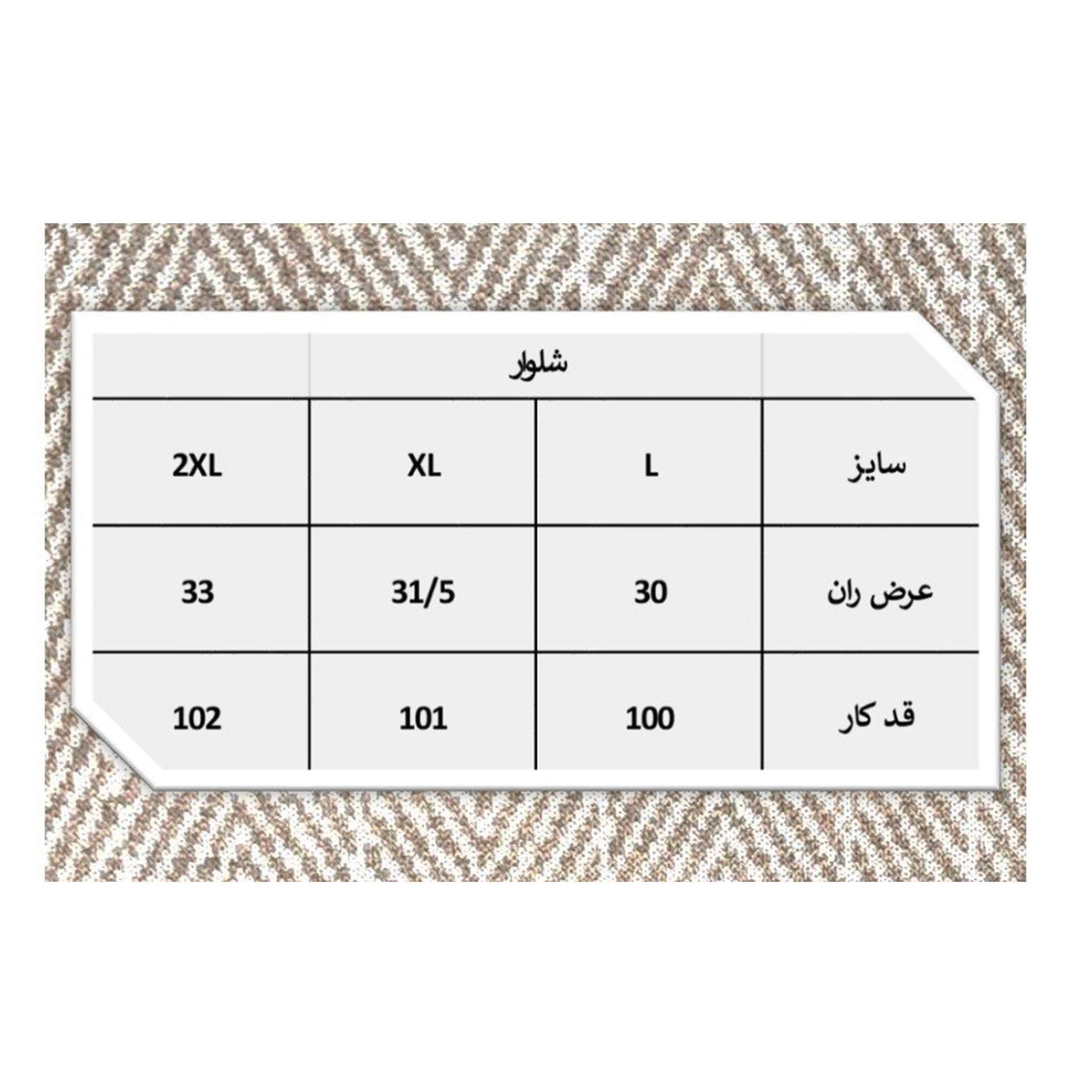 شلوار مردانه لرد آرچر مدل 1007-099 -  - 3