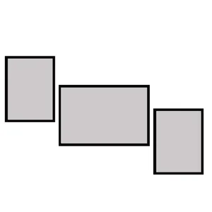 قاب عکس بکلیت مدل 215-16 مجموعه 3 عددی