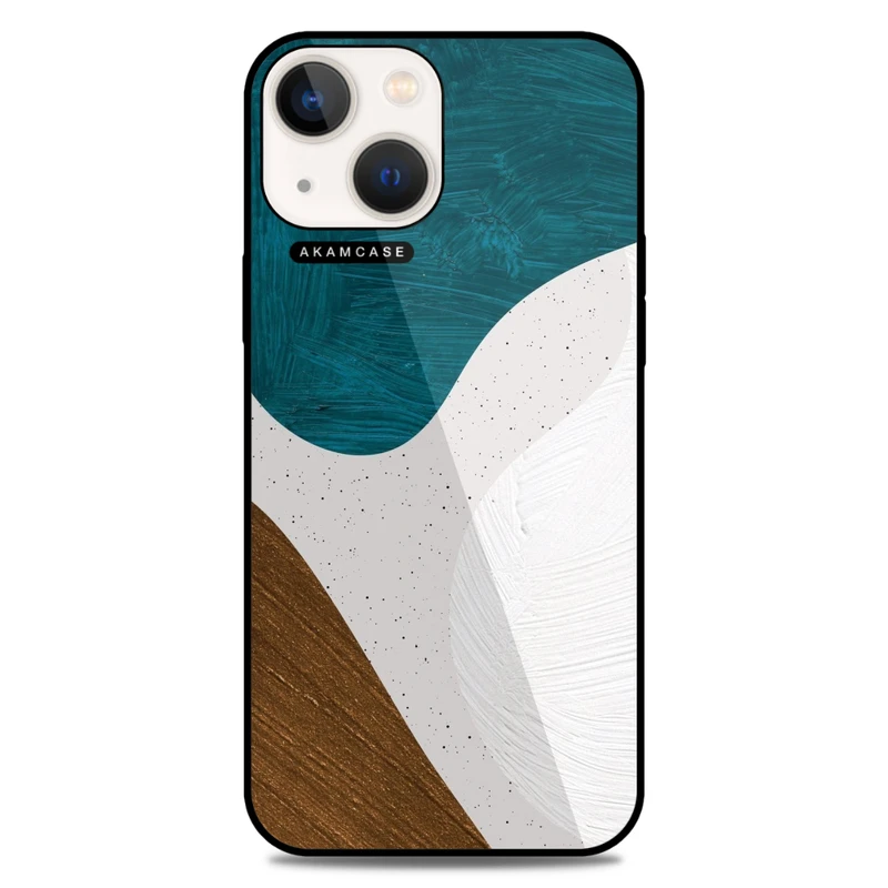 کاور آکام مدل AMC-WA13-WATER COLOR-19 مناسب برای گوشی موبایل اپل iPhone 13