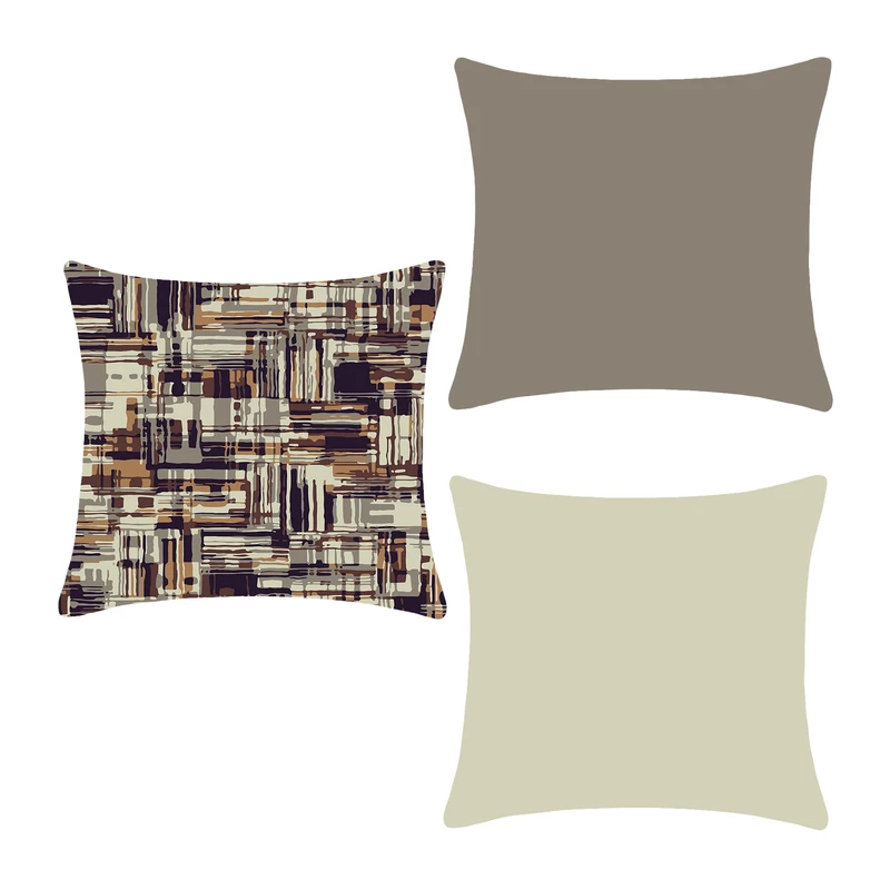 کاور کوسن کد 1033 سایز 45*45 سانتی متر مجموعه 3 عددی