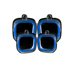 چراغ راهنما بغل موتور سیکلت مدل نئونی B4 مجموعه 4 عددی