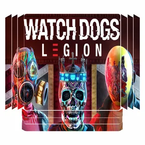برچسب پلی استیشن ۴ پرو مدل Watch Dogs Legoin 