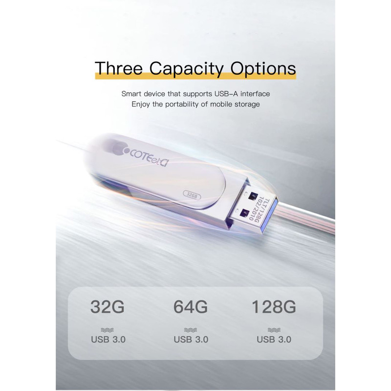 فلش مموری کوتتسی مدل CS8832 ظرفیت 128 گیگابایت
