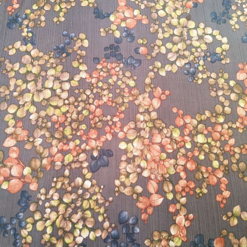 پارچه لباس مدل نخی گیاهی طرحدار