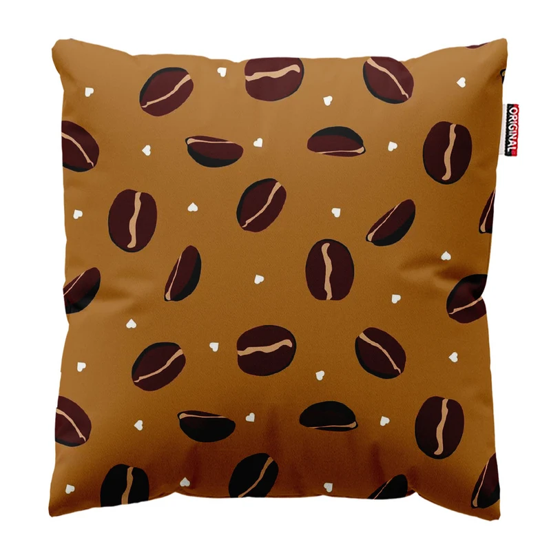  کوسن پاد آفرین طرح قهوه سایز 30*30 سانتی متر کد 989