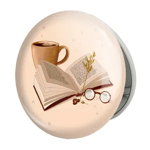آینه جیبی خندالو طرح کتاب مدل تاشو کد 25848 