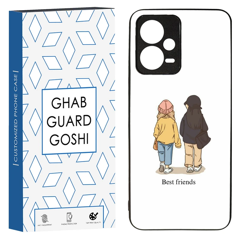 کاور قاب گارد گوشی طرح دخترانه کد TPU-020 مناسب برای گوشی موبایل شیائومی Redmi Note 12 5G / Poco X5 5G