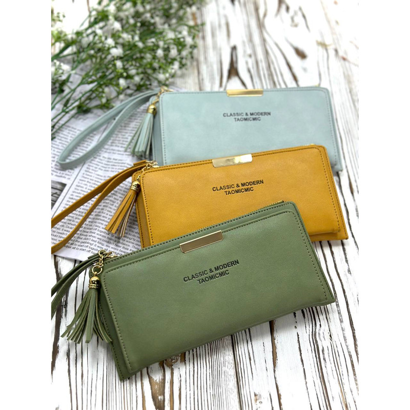 کیف پول زنانه مدل پشت زیپ دار کد KZD18-290