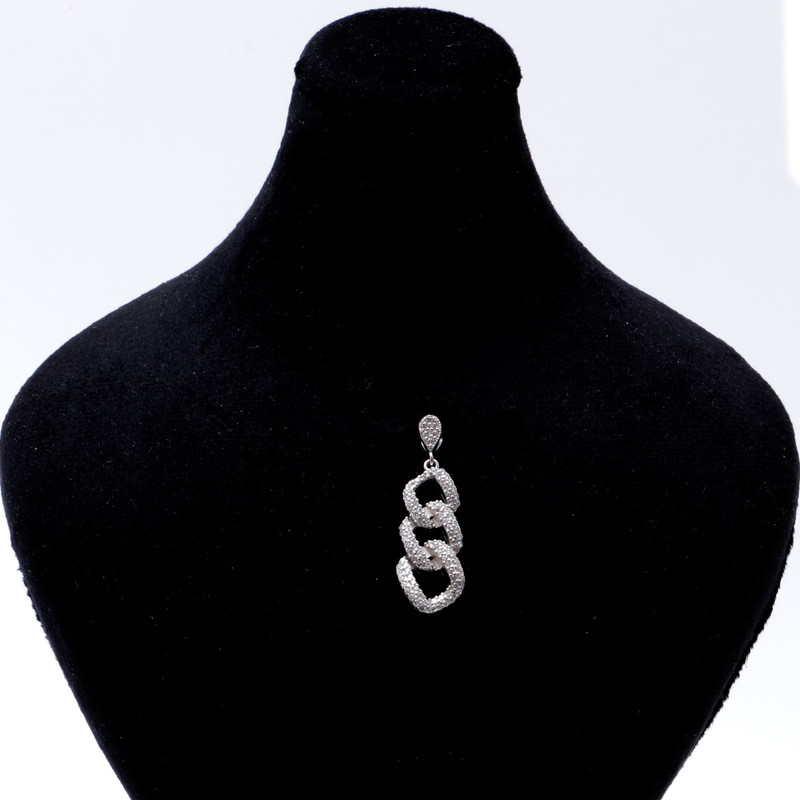 آویز گردنبند نقره زنانه مدل AMT_M025 آویز گردنبند نقره زنانه مدل AMT_M025