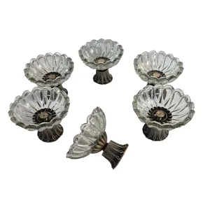 مجموعه ظروف هفت سین 6 پارچه مدل آبگین